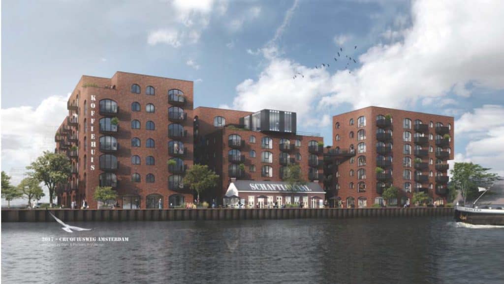 149 appartementen Cruquiusweg Amsterdam