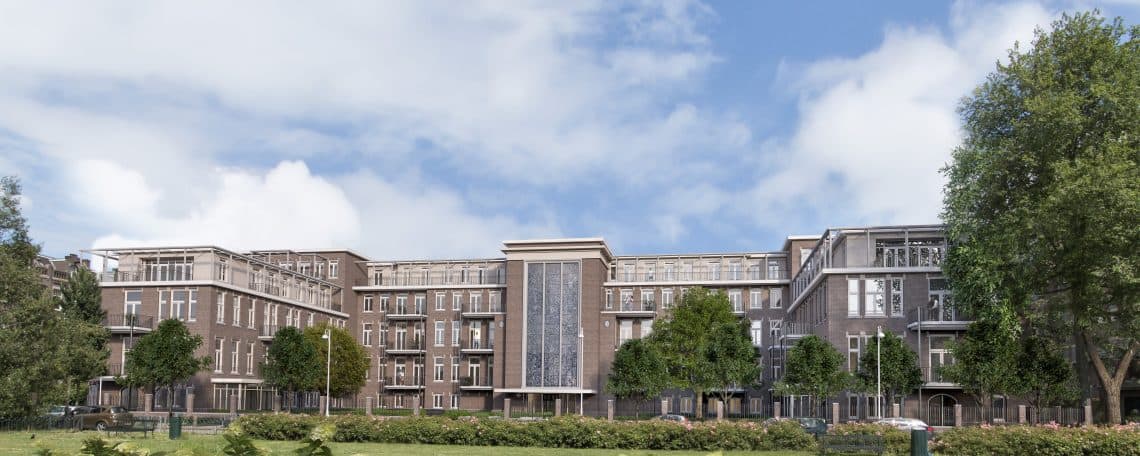 Appartementengebouw voor senioren in Amsterdam Zuid